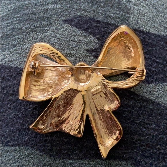 Roman Gold bow brooch - Picture 3 of 3
